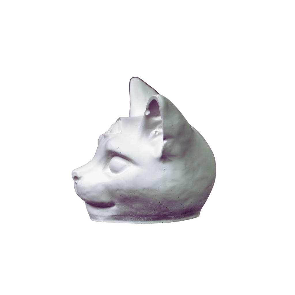 Bastet – Boyanabilir Kedi Figürü (Üçüncü Göz)