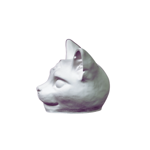 Bastet – Boyanabilir Kedi Figürü (Üçüncü Göz)