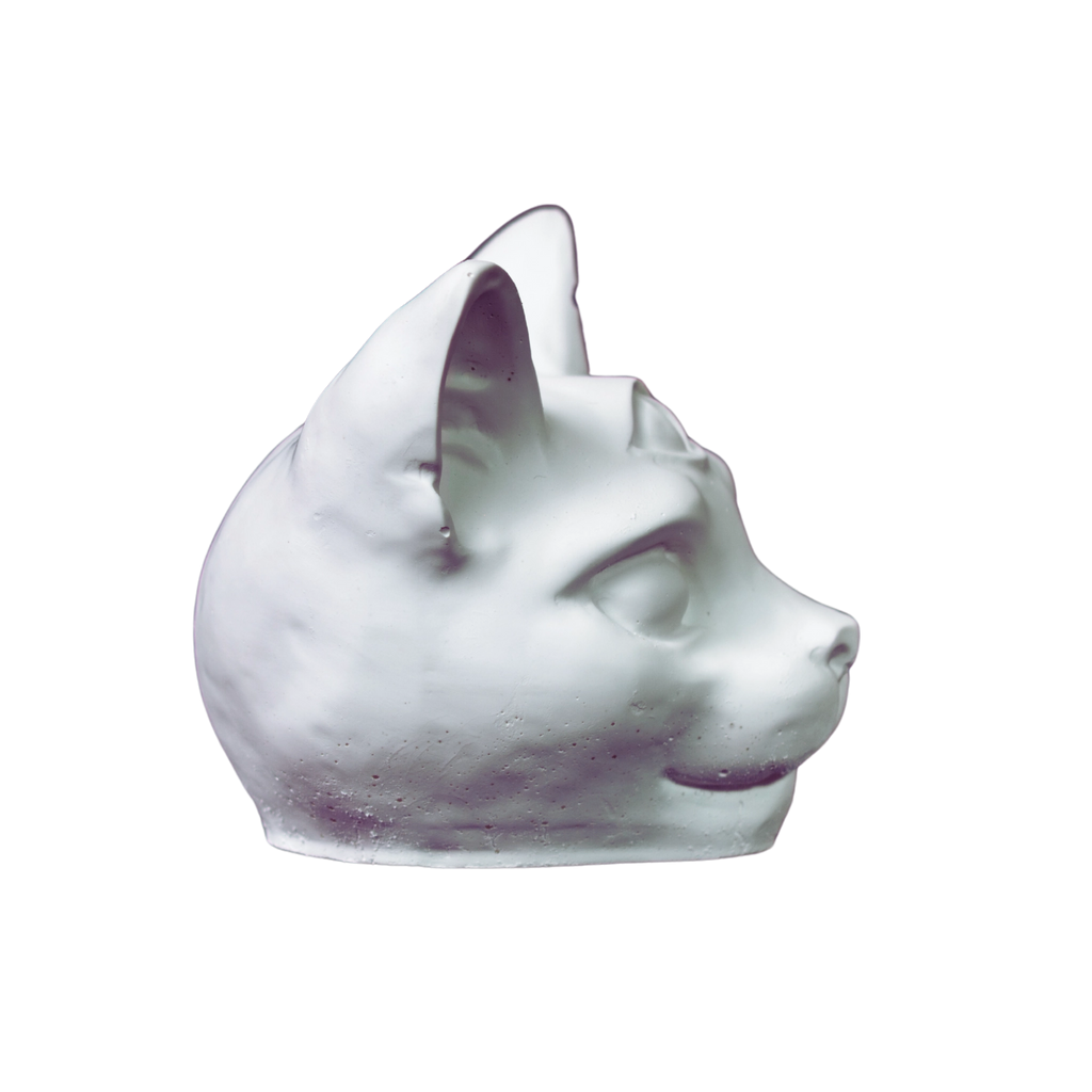 Bastet – Boyanabilir Kedi Figürü (Üçüncü Göz)